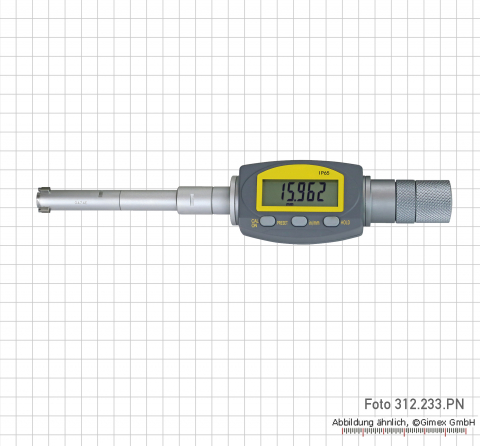 Dig. three point internal micrometer,  16 - 20 mm